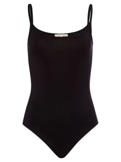 Les Lunes Damen Ärmelloser Body in schwarz