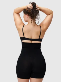 Les Lunes Damen Shapinghose in schwarz