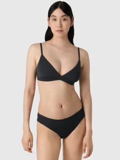 Les Lunes Damen Slip in rosa schwarz