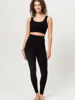 Les Lunes Damen Sport Bustier in schwarz