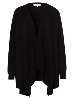 Les Lunes Damen Strickjacke in schwarz - Ärmel: langarm