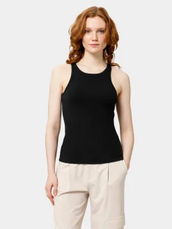 Les Lunes Damen Tanktop in rosa - Ausschnitt: Rundhals