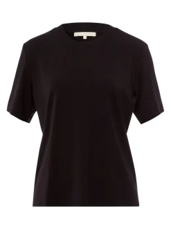 Les Lunes Damen T-Shirt in schwarz - Ärmel: kurzarm