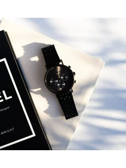 Liebeskind Berlin Damen Armbanduhr - Modern Chronograph in schwarz
