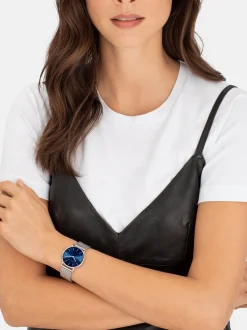 Liebeskind Berlin Damen Armbanduhr - The Basic Scandinavian in silber