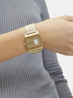 Liebeskind Berlin Damen Armbanduhr - Vinyl Vision in gold