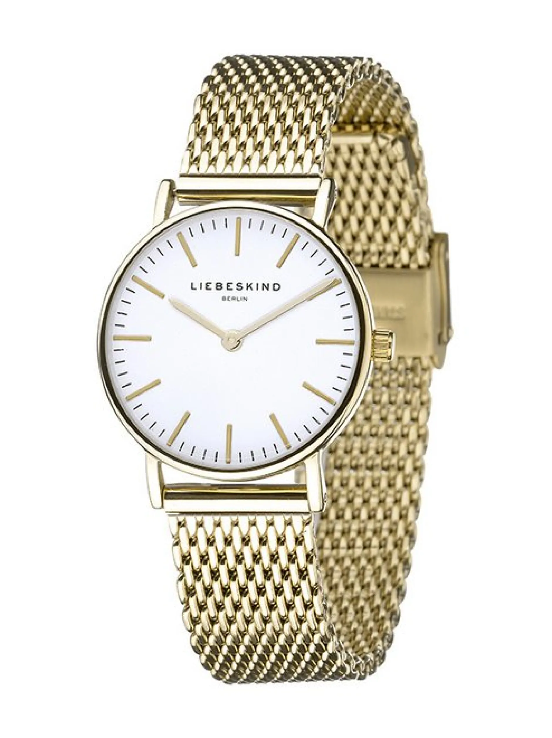 Liebeskind Berlin Damen Armbanduhr - The Slim Minimalist in gold