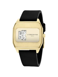Liebeskind Berlin Damen Armbanduhr - Vinyl Vision in schwarz