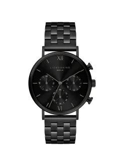 Liebeskind Berlin Damen Armbanduhr - Small Modern Chronograph in schwarz