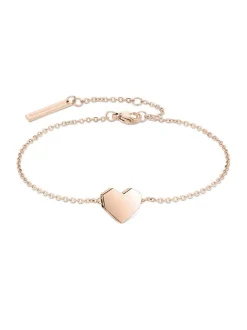 Liebeskind Berlin Damen Armband - Urban Heart in roségold