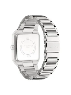 Liebeskind Berlin Damen Armbanduhr - The Square Minimalist in silber