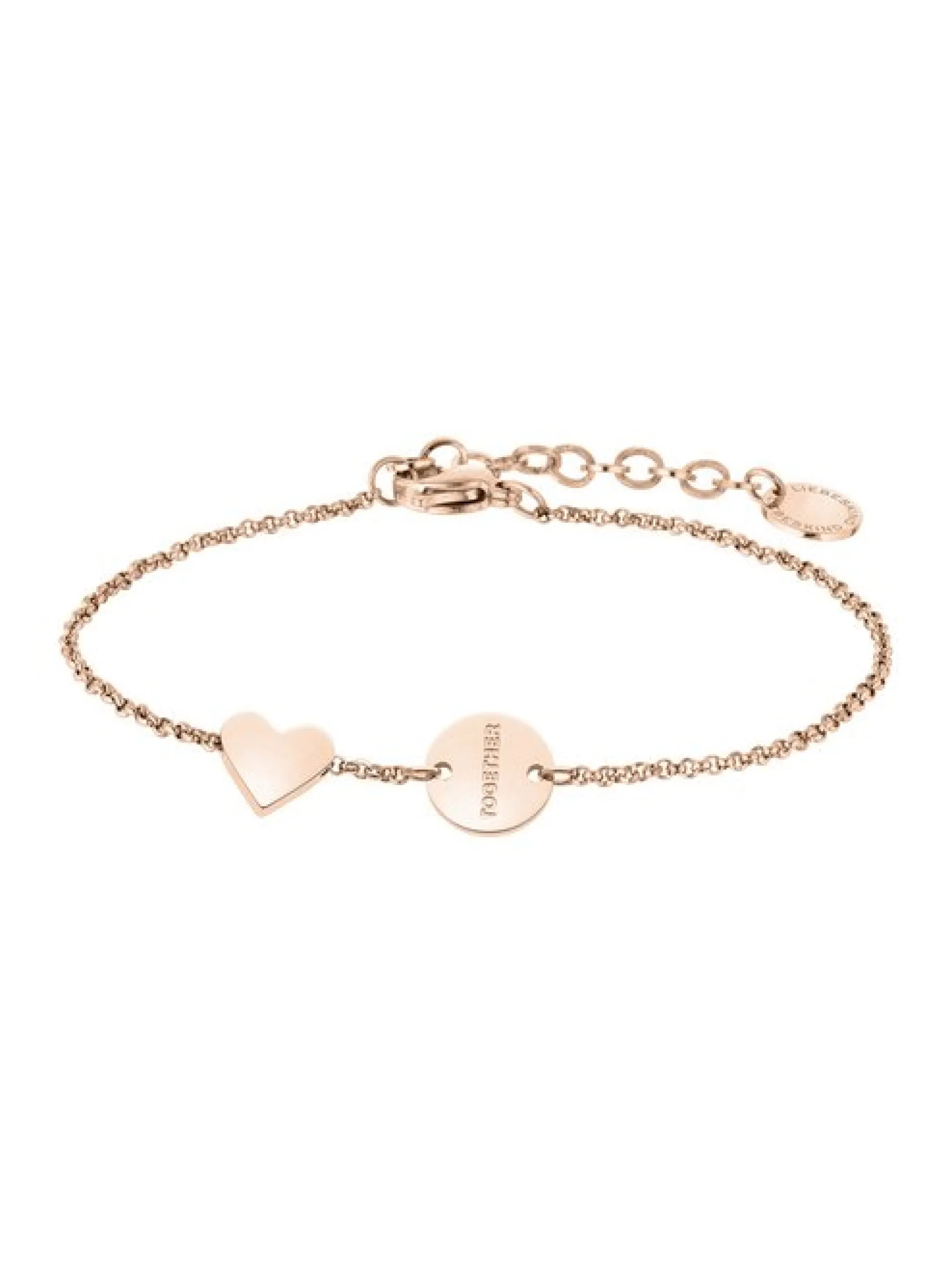 Liebeskind Berlin Damen Armband - Together, Today, Everyday in roségold