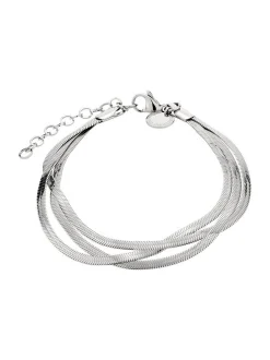 Liebeskind Berlin Damen Armband - Snake-Chain in silber
