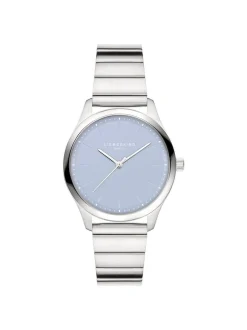 Liebeskind Berlin Damen Armbanduhr - The Round Staple in silber