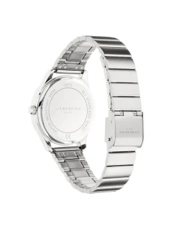 Liebeskind Berlin Damen Armbanduhr - The Round Staple in silber
