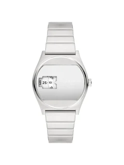 Liebeskind Berlin Damen Armbanduhr - Round Vinyl Vision in silber