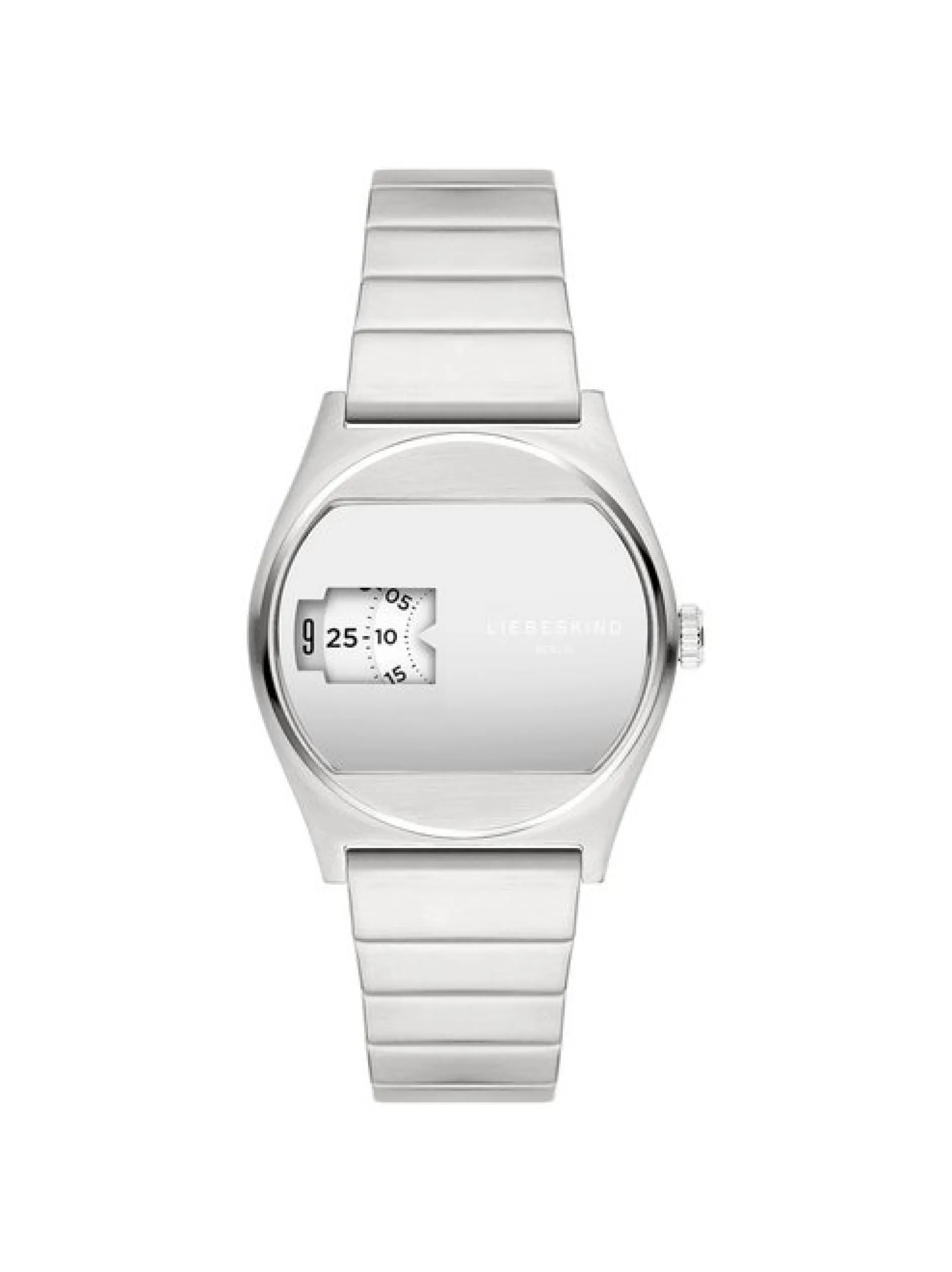 Liebeskind Berlin Damen Armbanduhr - Round Vinyl Vision in silber