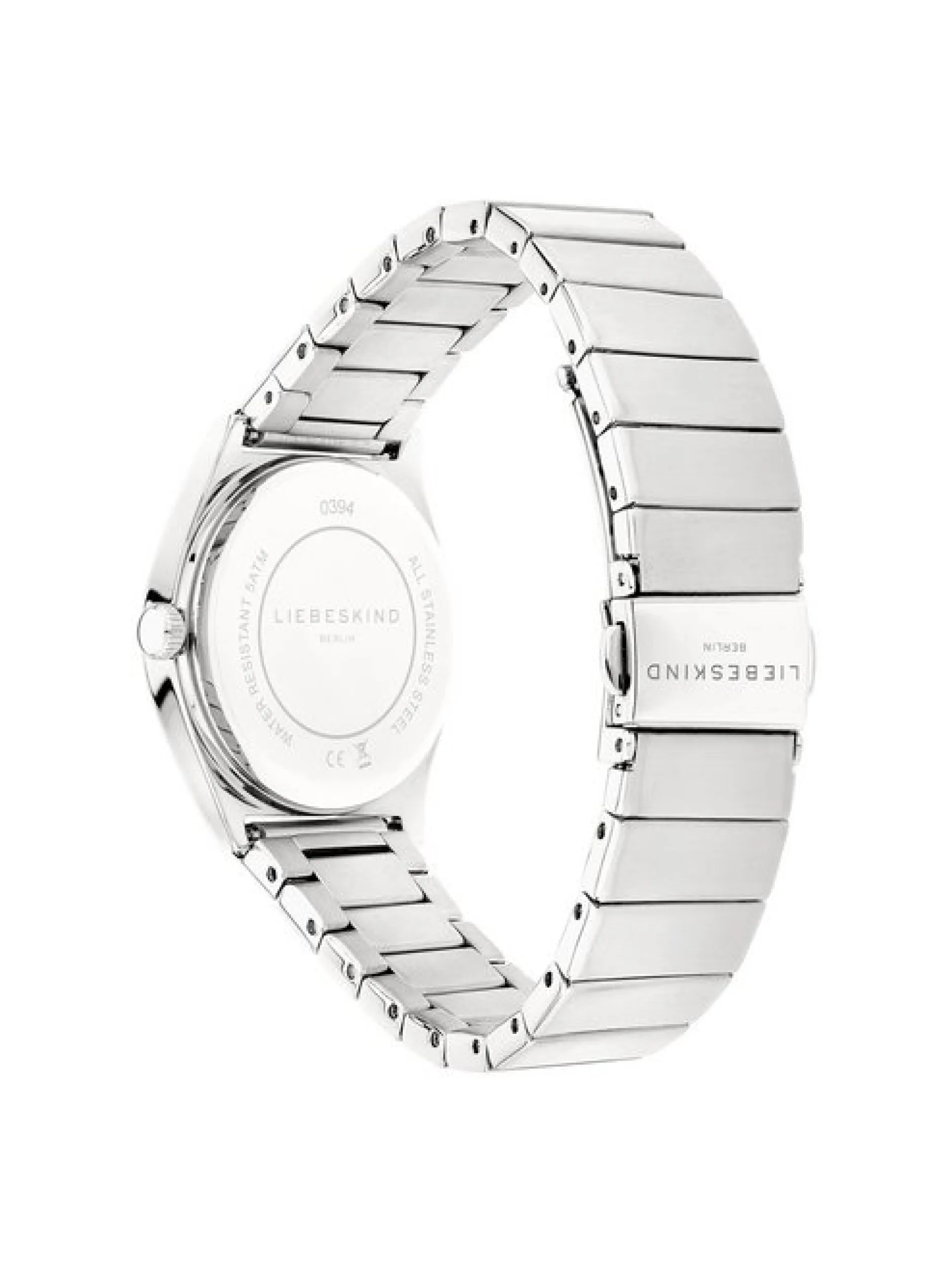 Liebeskind Berlin Damen Armbanduhr - Round Vinyl Vision in silber
