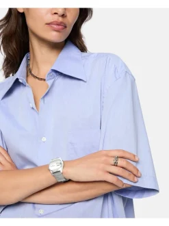 Liebeskind Berlin Damen Armbanduhr - Round Vinyl Vision in silber