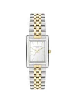Liebeskind Berlin Damen Armbanduhr - Small Retro in silber gold