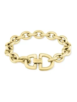 Liebeskind Berlin Damen Armband - The D-Link Statement in gold