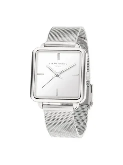 Liebeskind Berlin Damen Armbanduhr - Modern Mesh in silber