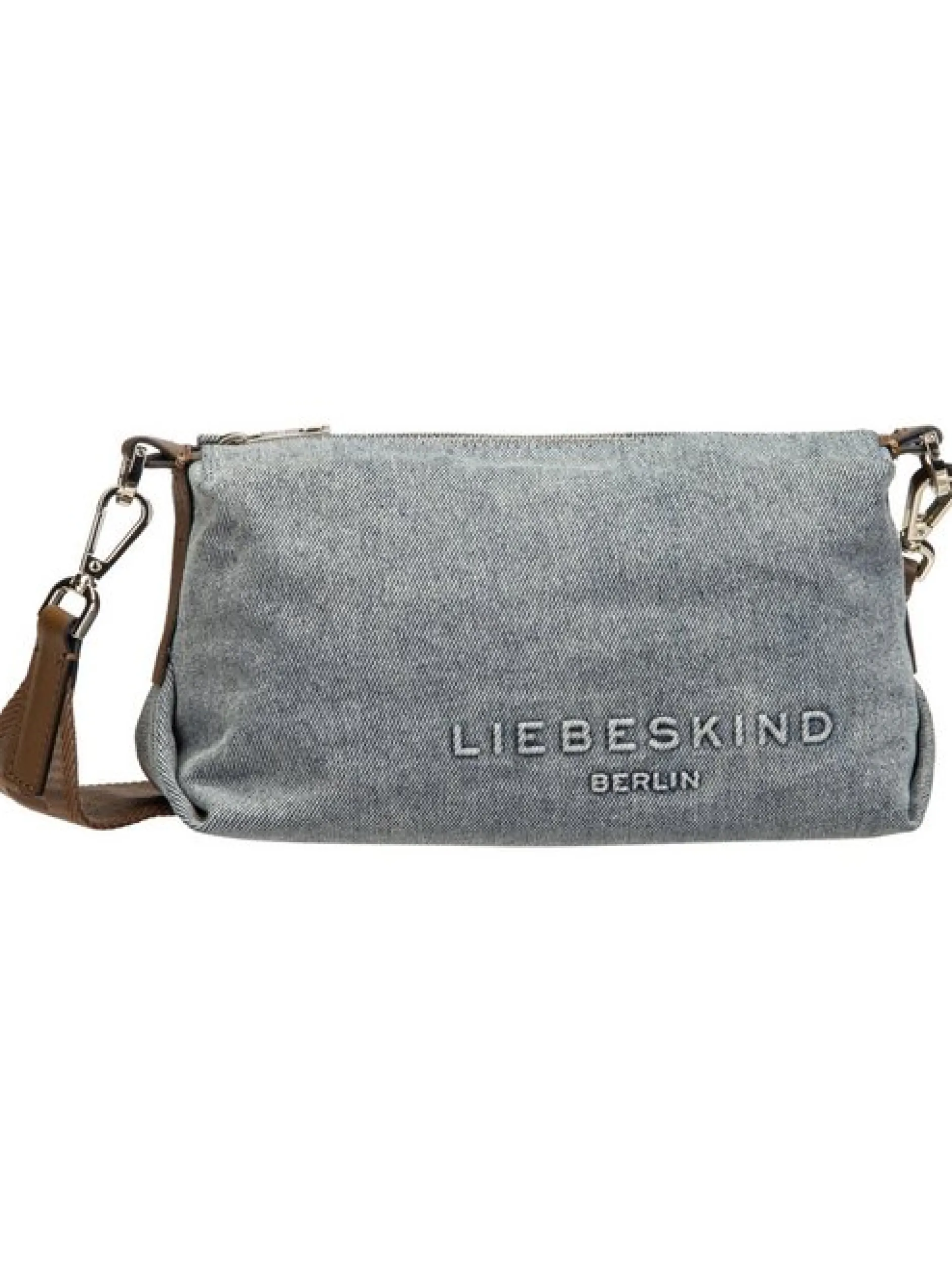 Liebeskind Berlin Damen Bodybag - Elvia Crossbody S Denim in denim