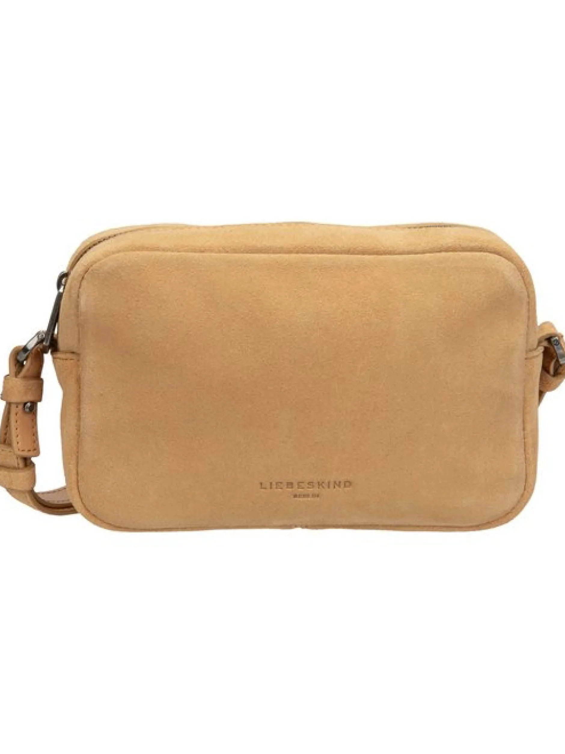 Liebeskind Berlin Damen Bodybag - Ella Camera S Suede in beige