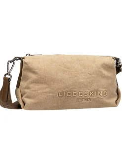 Liebeskind Berlin Damen Bodybag - Elvia Crossbody S Denim in beige
