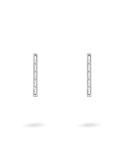 Liebeskind Berlin Damen Creolen - The Festive Mini Link Sparkle in silber