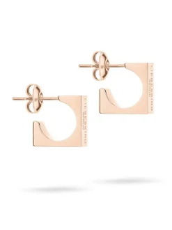 Liebeskind Berlin Damen Creolen - Urban Chic in roségold