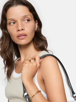 Liebeskind Berlin Damen Creolen - Urban Chic in roségold