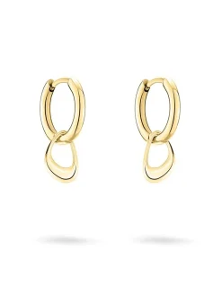 Liebeskind Berlin Damen Creolen - The Organic Creole in gold