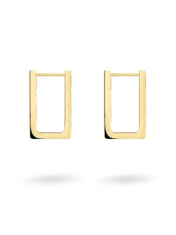 Liebeskind Berlin Damen Creolen - Sparkling Link in gold