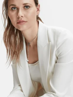 Liebeskind Berlin Damen Creolen - The Small Logo Hoops in silber