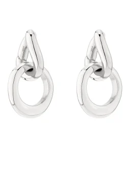 Liebeskind Berlin Damen Creolen - The Organic Creole in silber