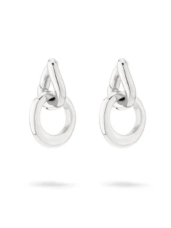 Liebeskind Berlin Damen Creolen - The Organic Creole in silber