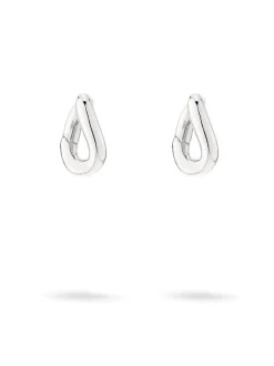 Liebeskind Berlin Damen Creolen - The Organic Creole in silber