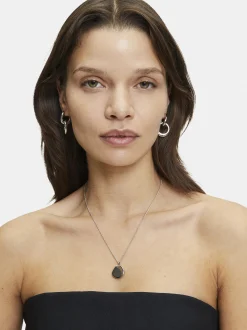 Liebeskind Berlin Damen Creolen - The Organic Creole in silber