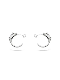 Liebeskind Berlin Damen Creolen - Steel Diamond in silber