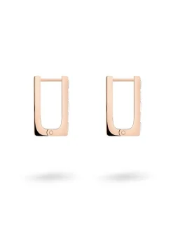 Liebeskind Berlin Damen Creolen - The Festive Mini Link Sparkle in roségold
