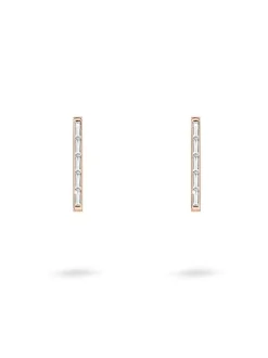 Liebeskind Berlin Damen Creolen - The Festive Mini Link Sparkle in roségold