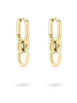 Liebeskind Berlin Damen Creolen - Modern Knot in gold