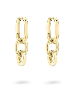 Liebeskind Berlin Damen Creolen - Modern Knot in gold
