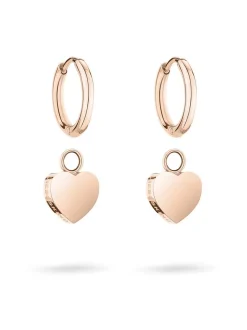 Liebeskind Berlin Damen Creolen - My Heart in roségold