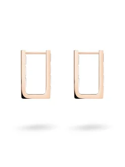Liebeskind Berlin Damen Creolen - Sparkling Link in roségold