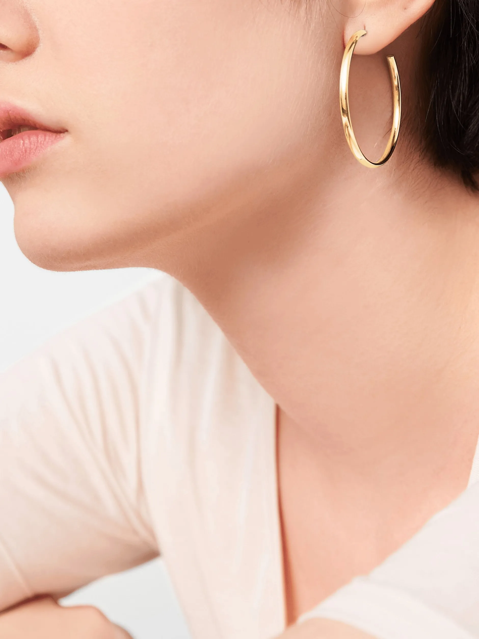 Liebeskind Berlin Damen Creolen - The Basic Small in gold