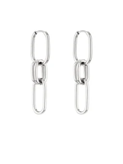 Liebeskind Berlin Damen Creolen - Wear it your Way in silber