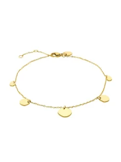 Liebeskind Berlin Damen Fußkette - The Organic Treasure in gold