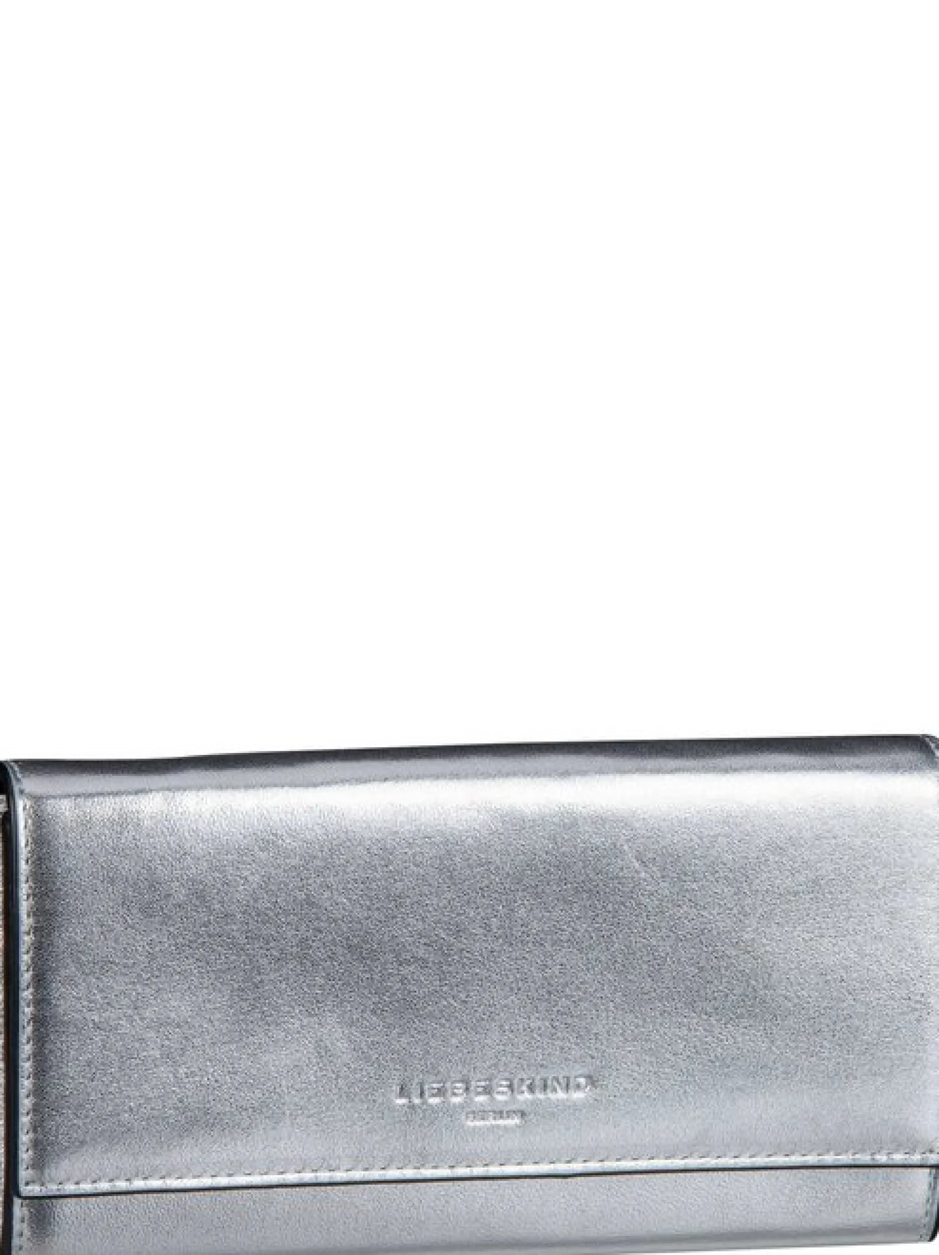 Liebeskind Berlin Damen Geldbörse - Hilla Valentina Silver L in silber
